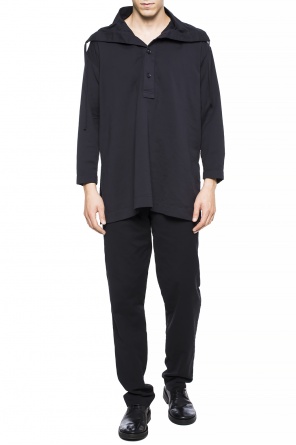 Drawstring collar shirt, zdjęcie 2 Drawstring collar shirt od Issey Miyake Men